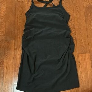 Beyond the Bump Black Maternity Tank Dress